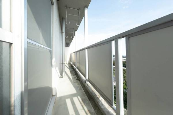 ビレッジハウス二宮2号棟のバルコニー|ビレッジハウスの同一物件・同一タイプの間取りの写真です