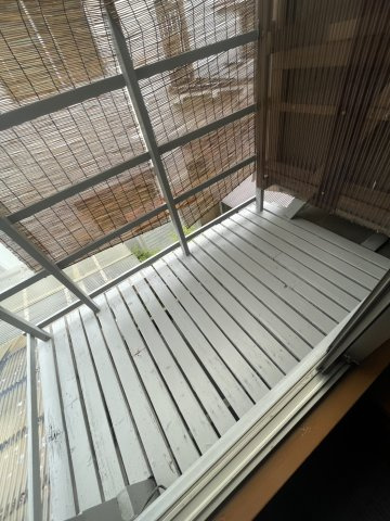 沖美荘のバルコニー