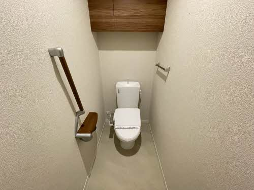 熊本市中央区水前寺１丁目の賃貸マンションのトイレ