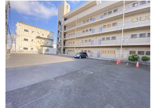 グリーンビルの駐車場