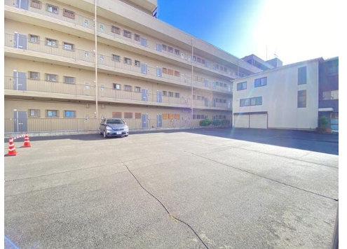 グリーンビルの駐車場