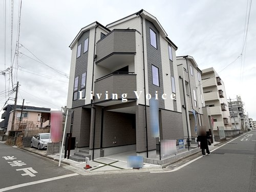 【外観】 | 【仲介手数料０円】藤沢市湘南台4丁目4期　新築一戸建て　全2棟 | 1号棟　藤沢市湘南台4丁目4期　新築一戸建て　全2棟