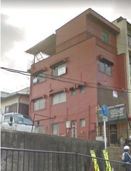 大津市松原町の店舗一部の外観