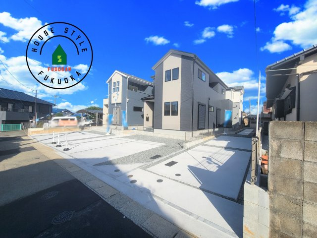 福岡市南区大平寺2丁目第4-3棟（1号棟）の前面道路含む現地写真|見学の時間などお気軽にお問い合わせ下さい。
