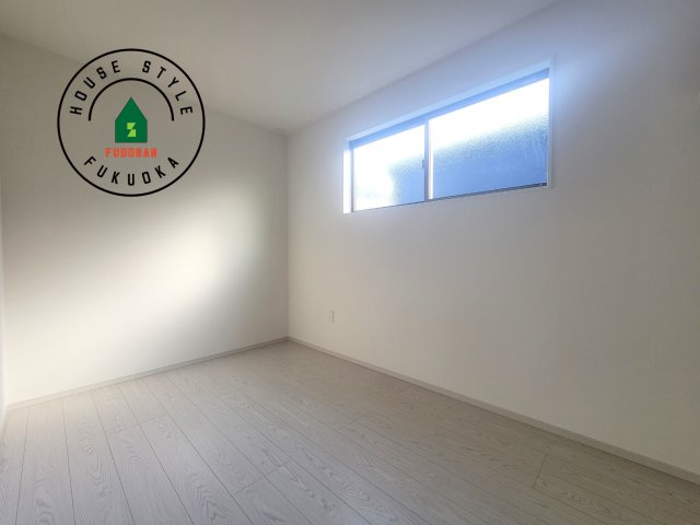 福岡市南区大平寺2丁目第4-3棟（1号棟）の和室|将来的に、琉球畳を引きまして和室風にすることも可能です。