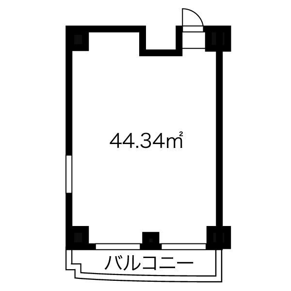 サン・名駅三丁目ビルの間取り