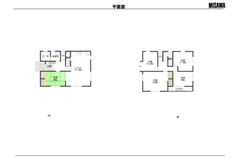 【間取り】 | 鳥取市美萩野５丁目　中古戸建
