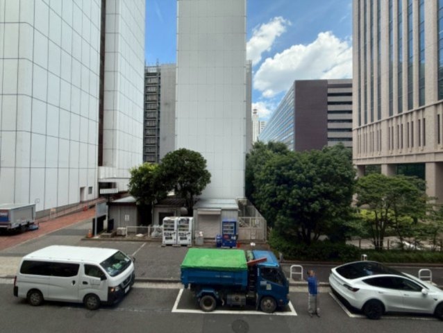 虎ノ門実業会館（本館）　2Fの展望