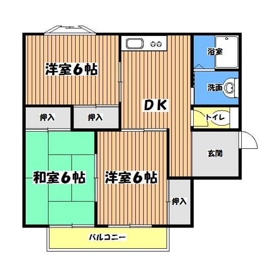 【間取り】 | ヘルシーシャトー