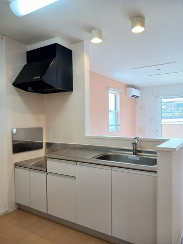 シャン・ドゥ・ムジカＢのキッチン|きれいなキッチンです