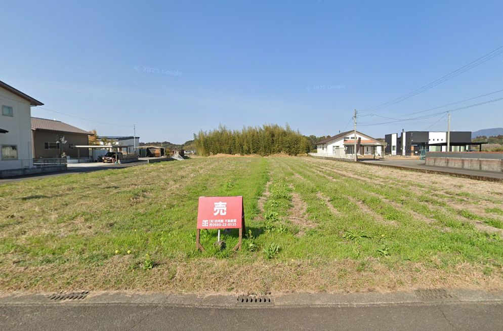 北諸県郡三股町大字樺山の売地の外観