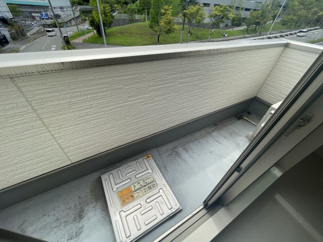 プルミエール神戸のバルコニー