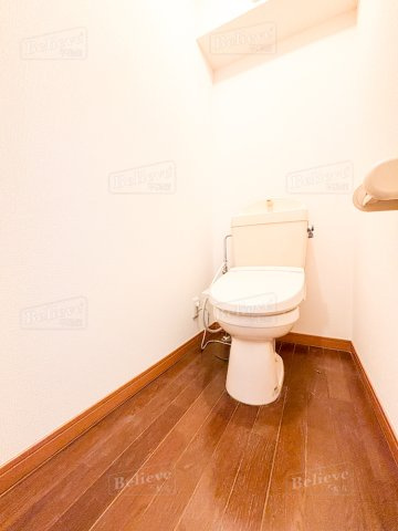 ソレアードのトイレ|嬉しい温水洗浄便座付き★