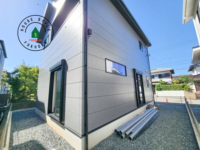 福岡市西区野方3丁目第5-2棟(2号棟)の外観|デザイン性のある外観です。