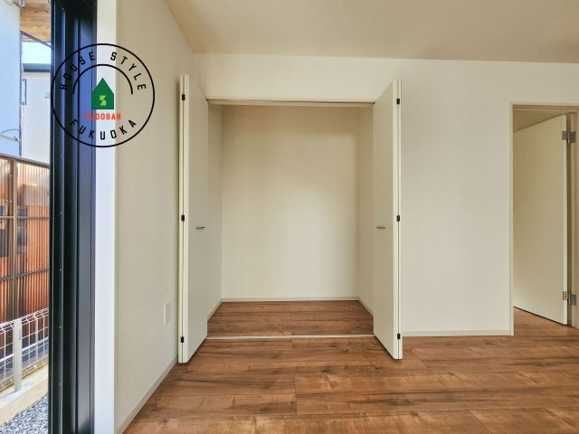 福岡市西区野方3丁目第5-2棟(2号棟)の収納|大きなスペースがあり、収納には困りません。