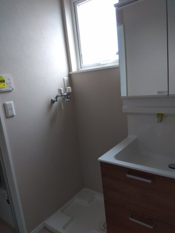 【新築戸建建売】八戸市長根4丁目の独立洗面台