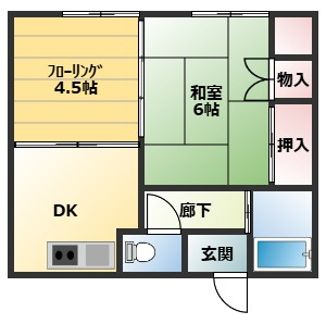 メリー・メイの間取り
