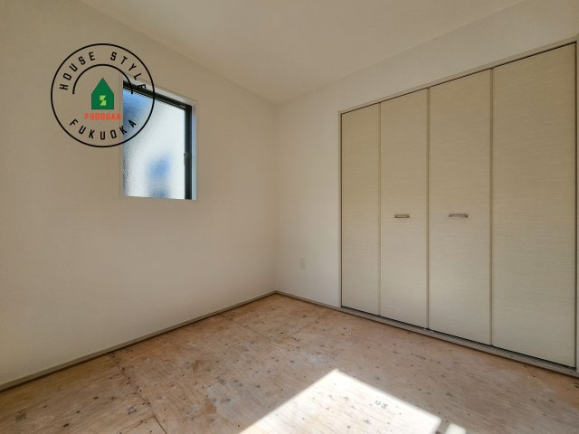 糟屋郡宇美町平和2丁目第4-1棟（1号棟）の和室|柔らかい畳が心地よい和室