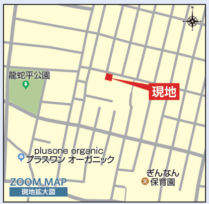 ブルーミングガーデン／東区京塚本町２期／１号棟の地図