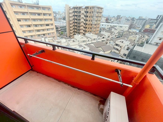 シャトーフェリーチェのバルコニー