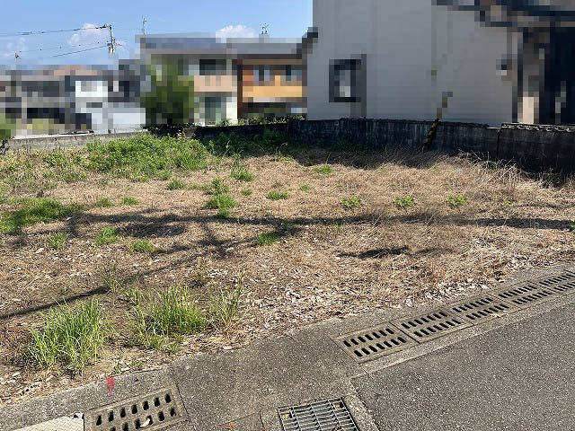 神田　建築条件付き　売土地の外観