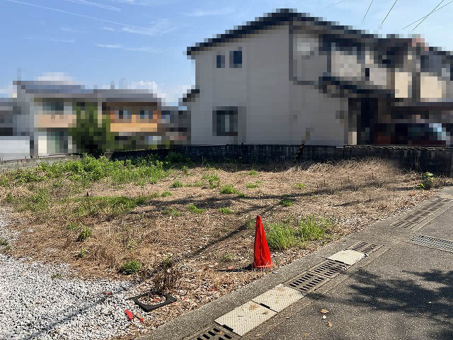 神田　建築条件付き　売土地の外観