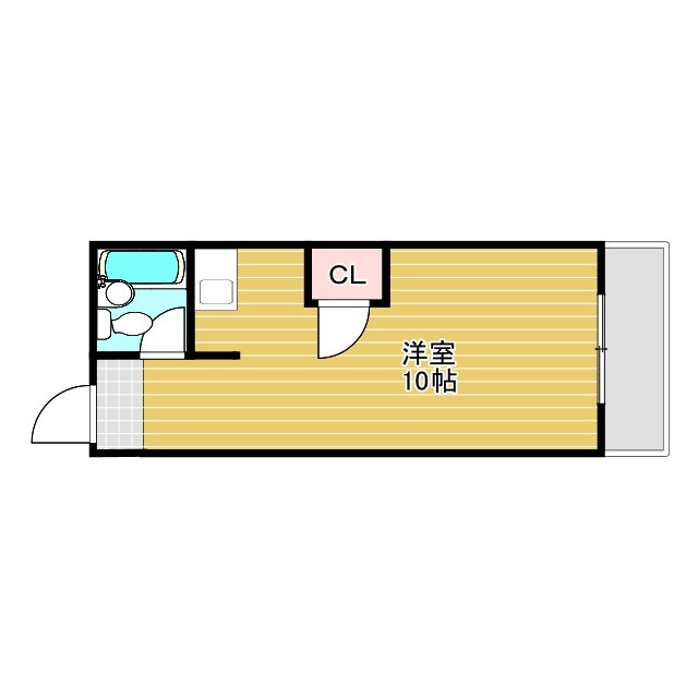 グリーン蛍の間取り