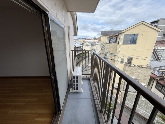 グリーン蛍のバルコニー