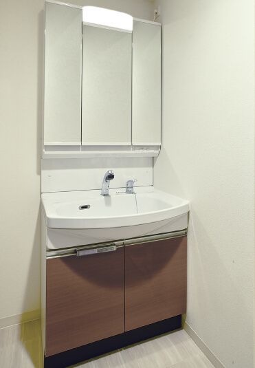 プレサンス新大阪ジェイズの洗面所