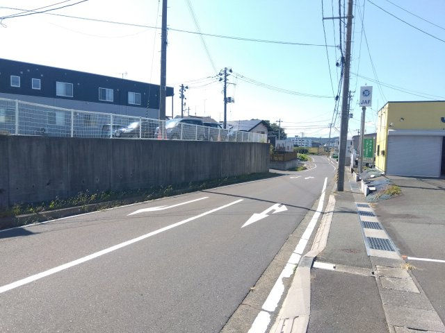 ※商談中※【新築戸建建売】八戸市長根4丁目の前面道路含む現地写真|2025年8月24日撮影