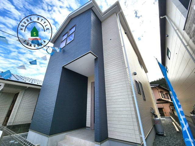 大野城市牛頸3丁目第1-2棟（1号棟）の外観|デザイン性のある外観です。