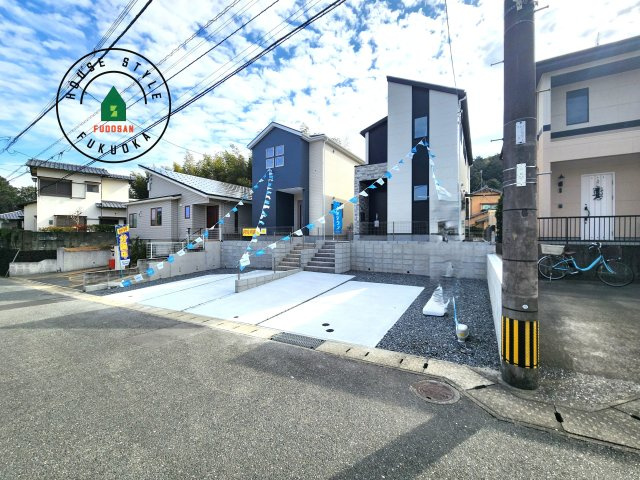 大野城市牛頸3丁目第1-2棟（1号棟）の前面道路含む現地写真|見学の時間などお気軽にお問い合わせ下さい。