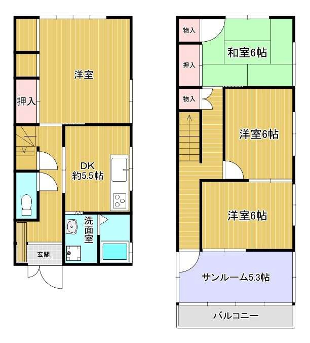 神戸市北区有野町唐櫃の一戸建て