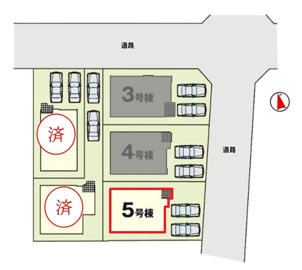 priSUMA名古屋市名東区大針１期 全５棟　新築戸建　5号棟