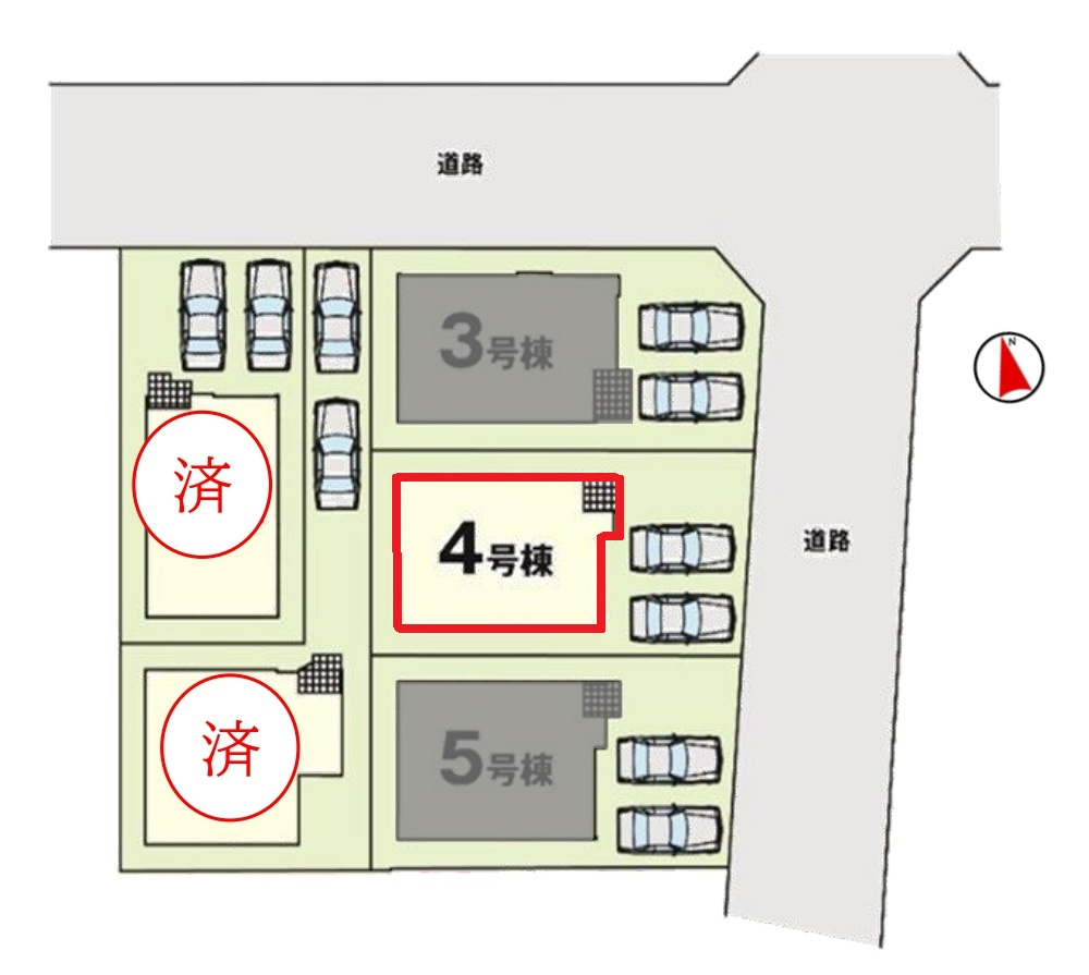 priSUMA名古屋市名東区大針１期 全５棟　新築戸建　4号棟