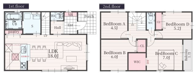 Terrechez　名東区猪子石原３期　全２号棟　新築戸建　2号棟