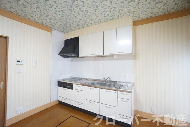 土器町西戸建てのキッチン