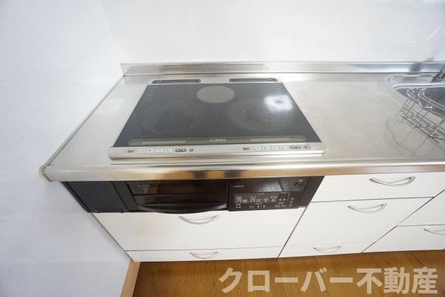 土器町西戸建てのキッチン