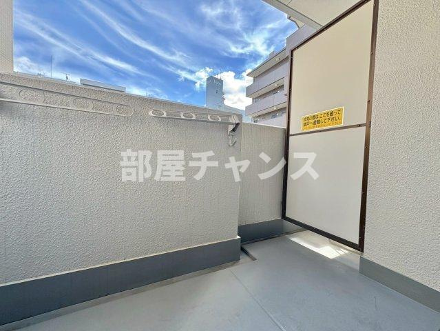 ハイツ金山のバルコニー