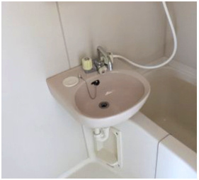 カーサ５１の洗面所