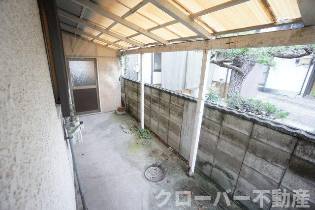 坂出市旭町戸建てのバルコニー