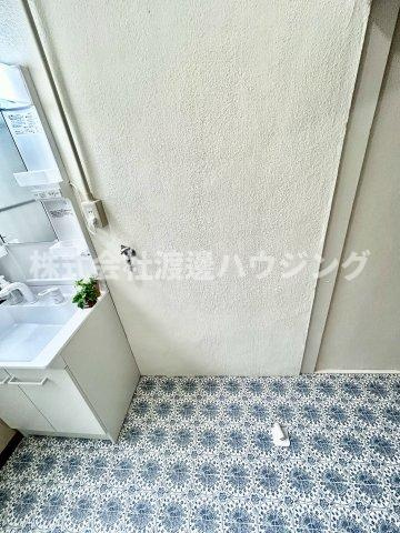 門真市大池町テラスハウスの設備|室内洗濯機置場