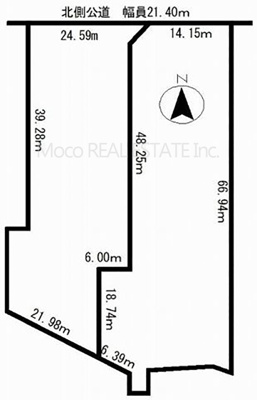 【区画図】 | 北見市桂町店舗