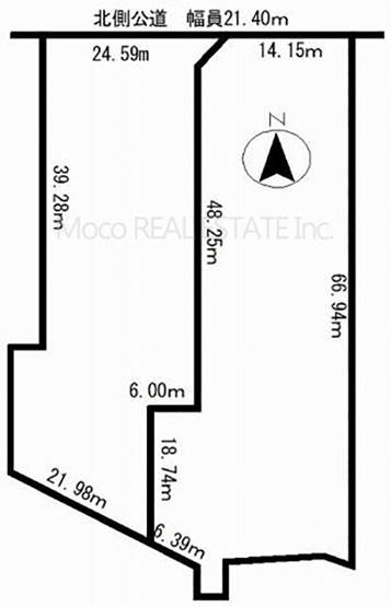 【区画図】 | 北見市桂町店舗