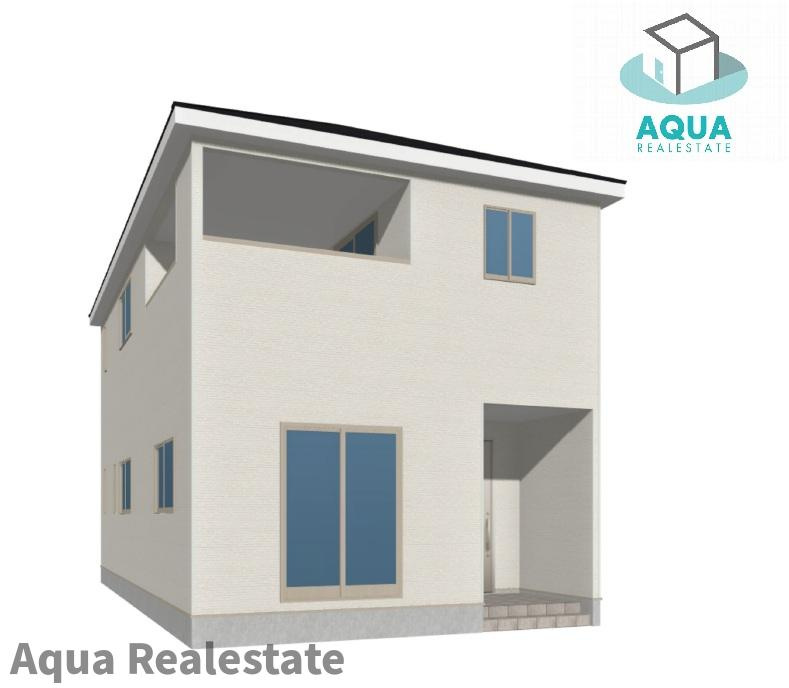 丸亀市城東町１丁目の新築一戸建の完成予想図|外観パースです