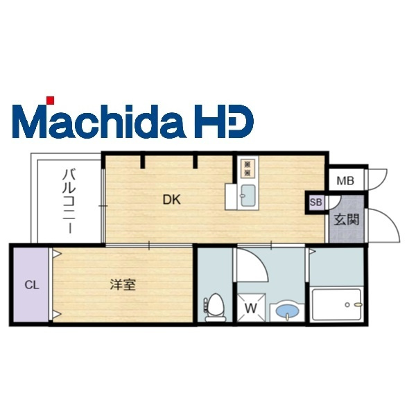 エヌエムキャトフヴァントゥレーズサウスの間取り