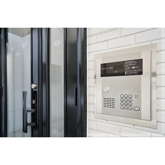 東新小岩パールハイツのエントランス|オートロック