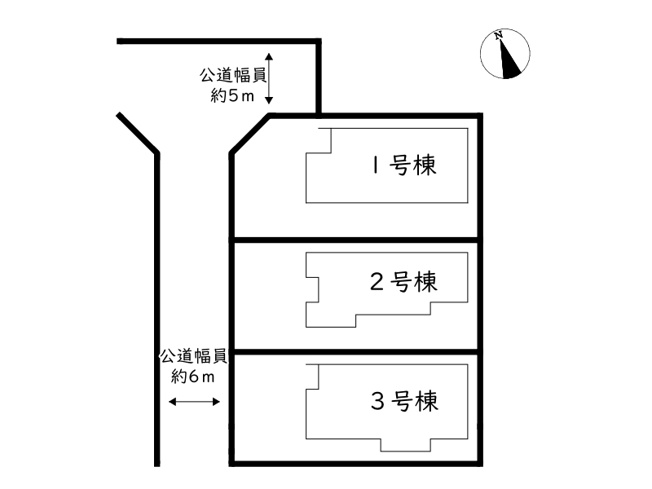 【区画図】 | 姫路市継7期／全3棟