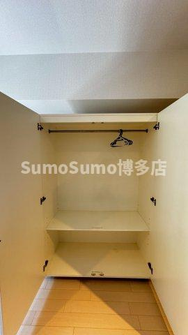 レジディア西新の収納|収納豊富です