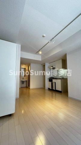 レジディア西新の居間・リビング|ゆったり過ごせるリビングです